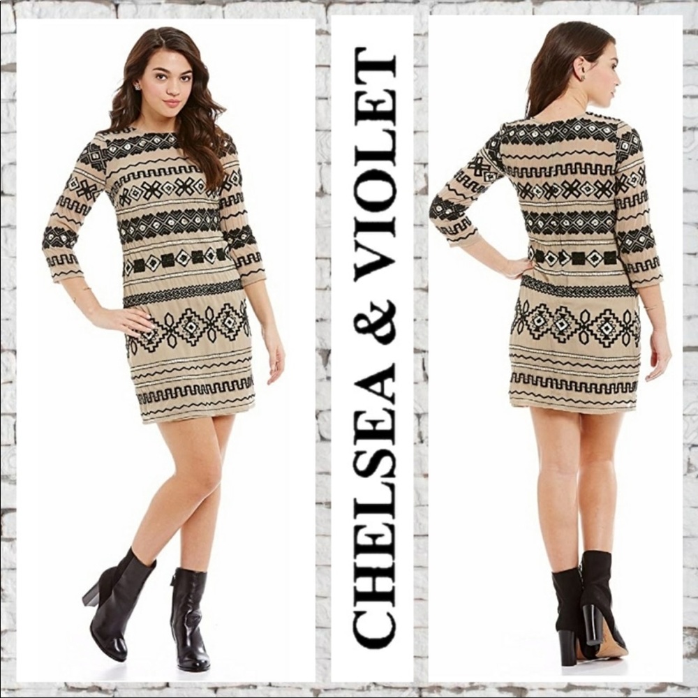 Chelsea & Violet Beaded Dress